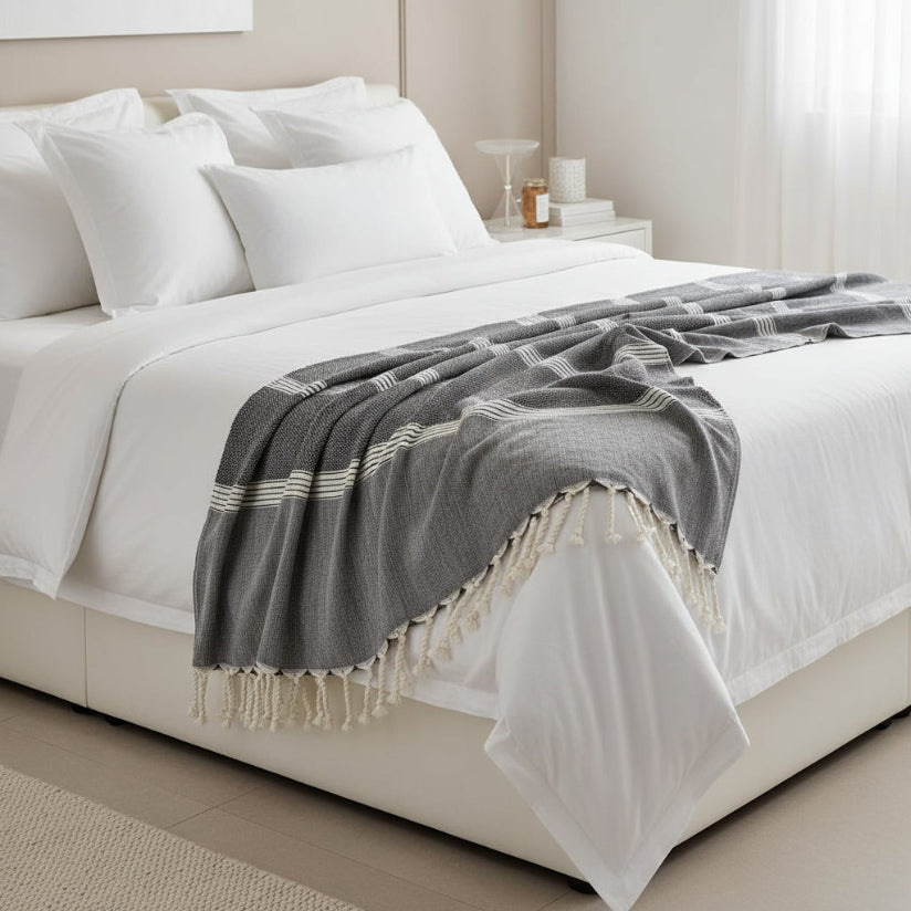 Fouta Bedspread - XXL - Natte