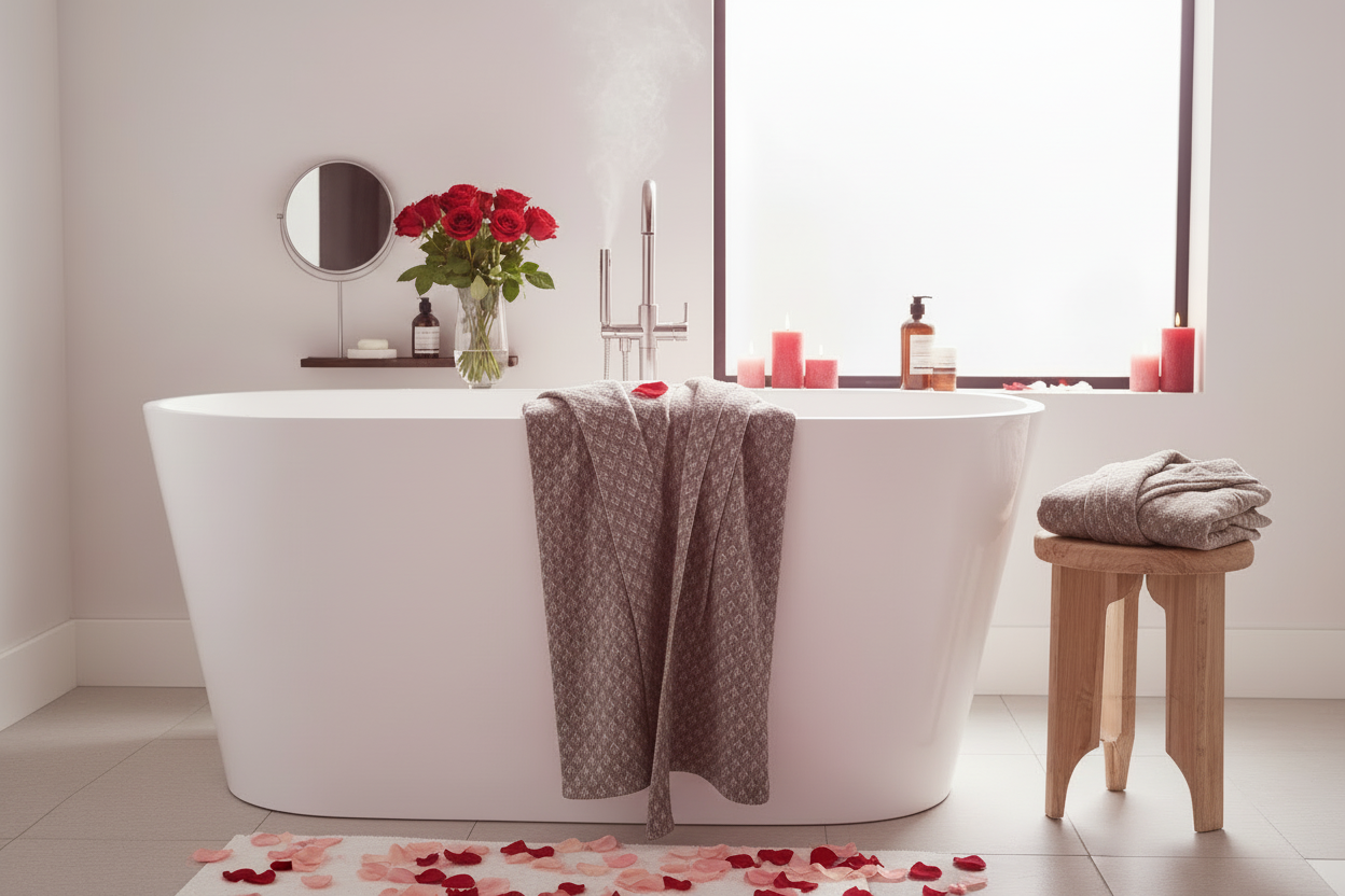 Saida Fouta Towel - Elegant Herringbone Weave 100% Cotton