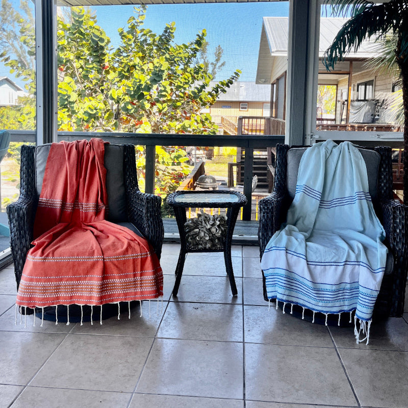 Gaspar Fouta Beach Towel - Refined Luxury in Lightweight Cotton