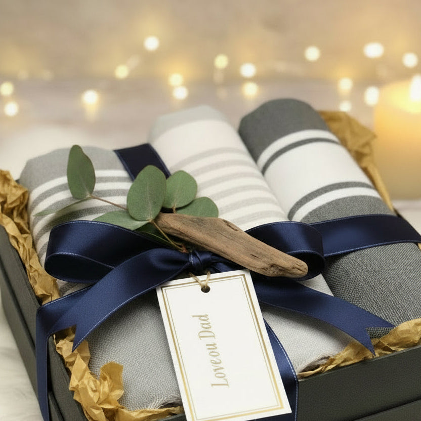 Fouta Towel Bundle – Set of 3 | Loomed in Tunisia | Gift-Ready