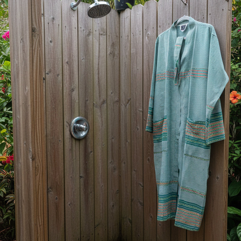 Berbere Fouta Bath Robe | Handmade 100% Cotton | The Fouta Spa