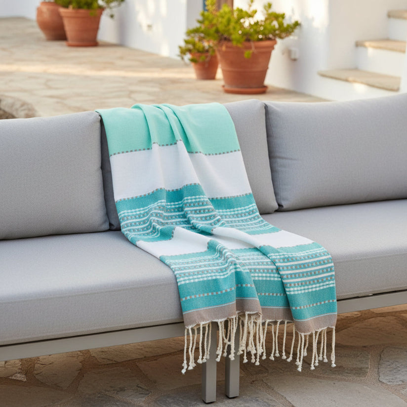 Gaspar Fouta Beach Towel - Refined Luxury in Lightweight Cotton