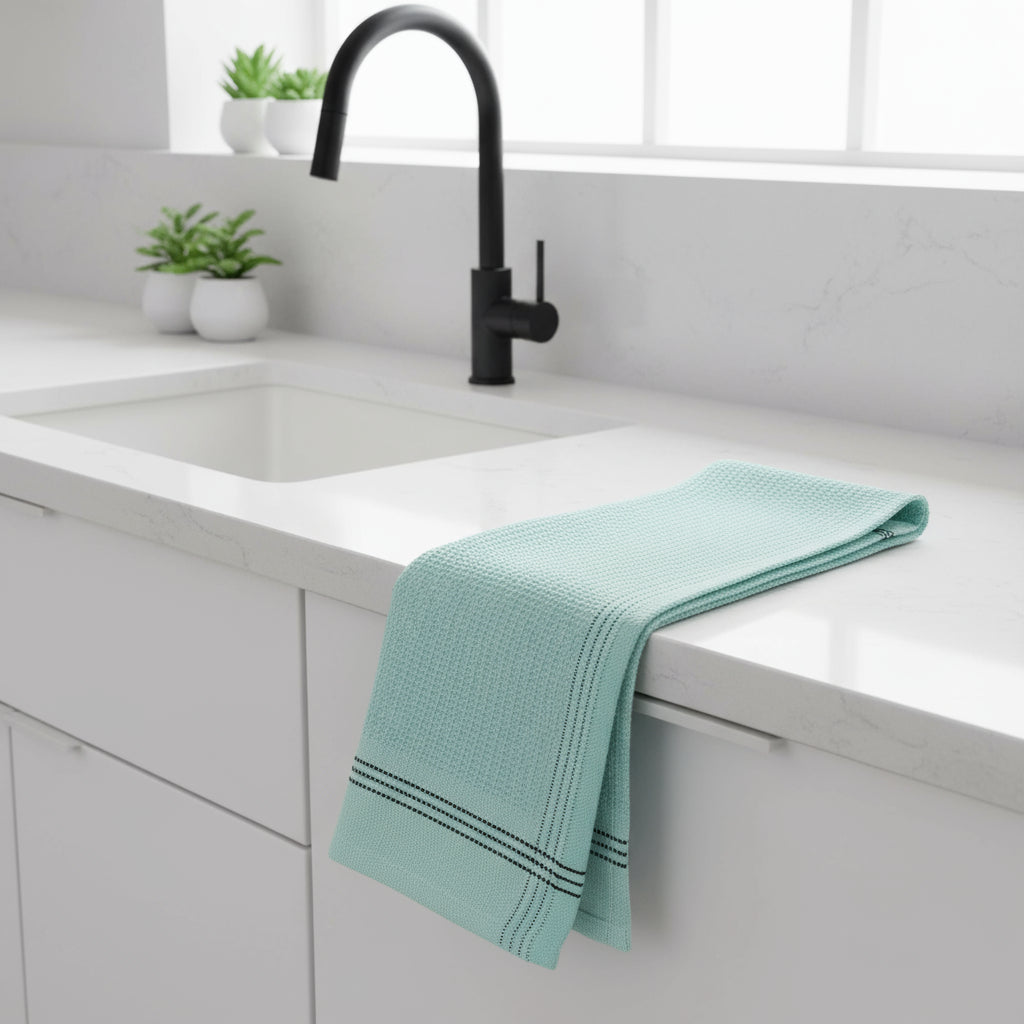 Hand towel on a sink