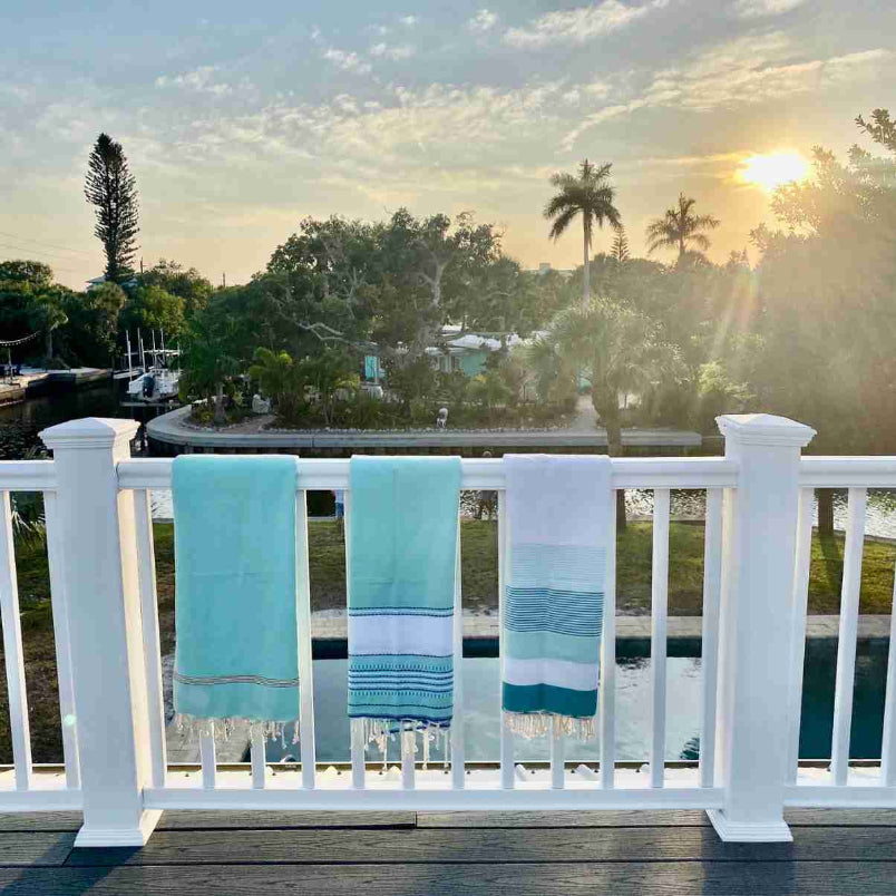 Gaspar Fouta Beach Towel - Refined Luxury in Lightweight Cotton