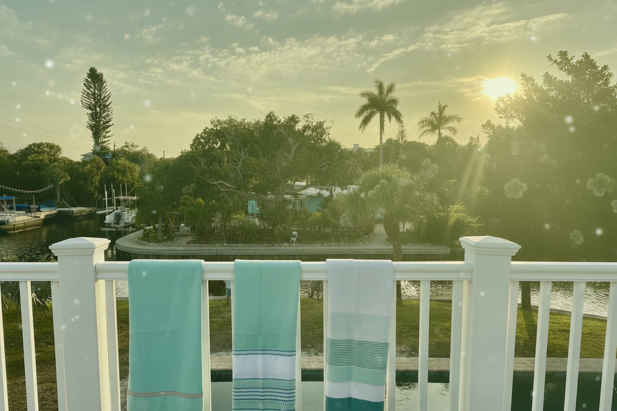 Gaspar Fouta Beach Towel - Refined Luxury in Lightweight Cotton