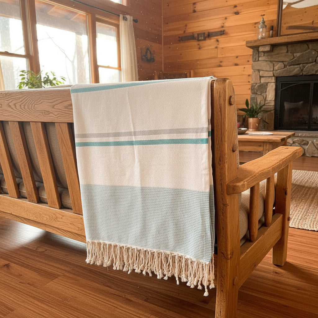 Fouta Bedspread - XL - Palm