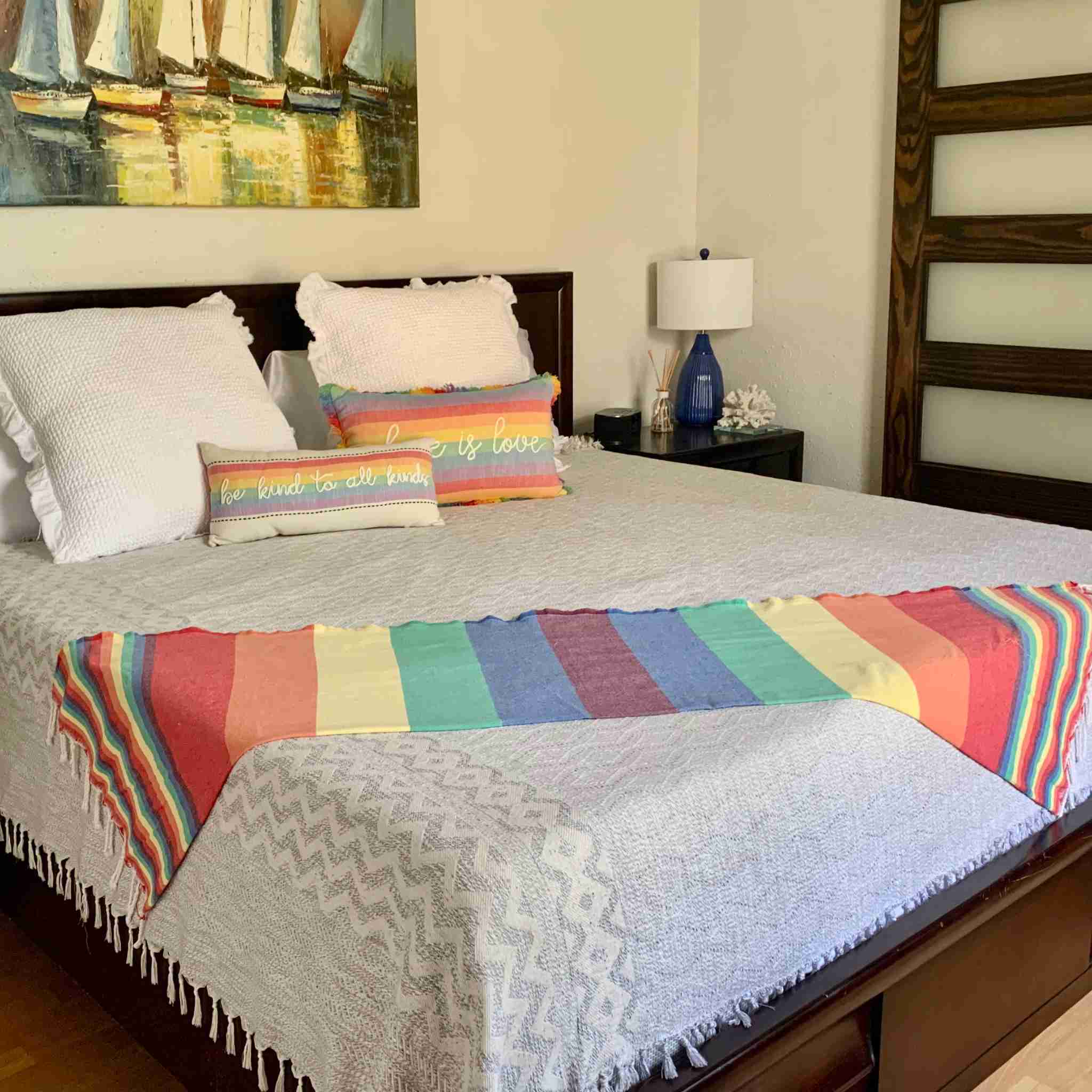 Fouta Bedspread - XXL - Zig-Zag