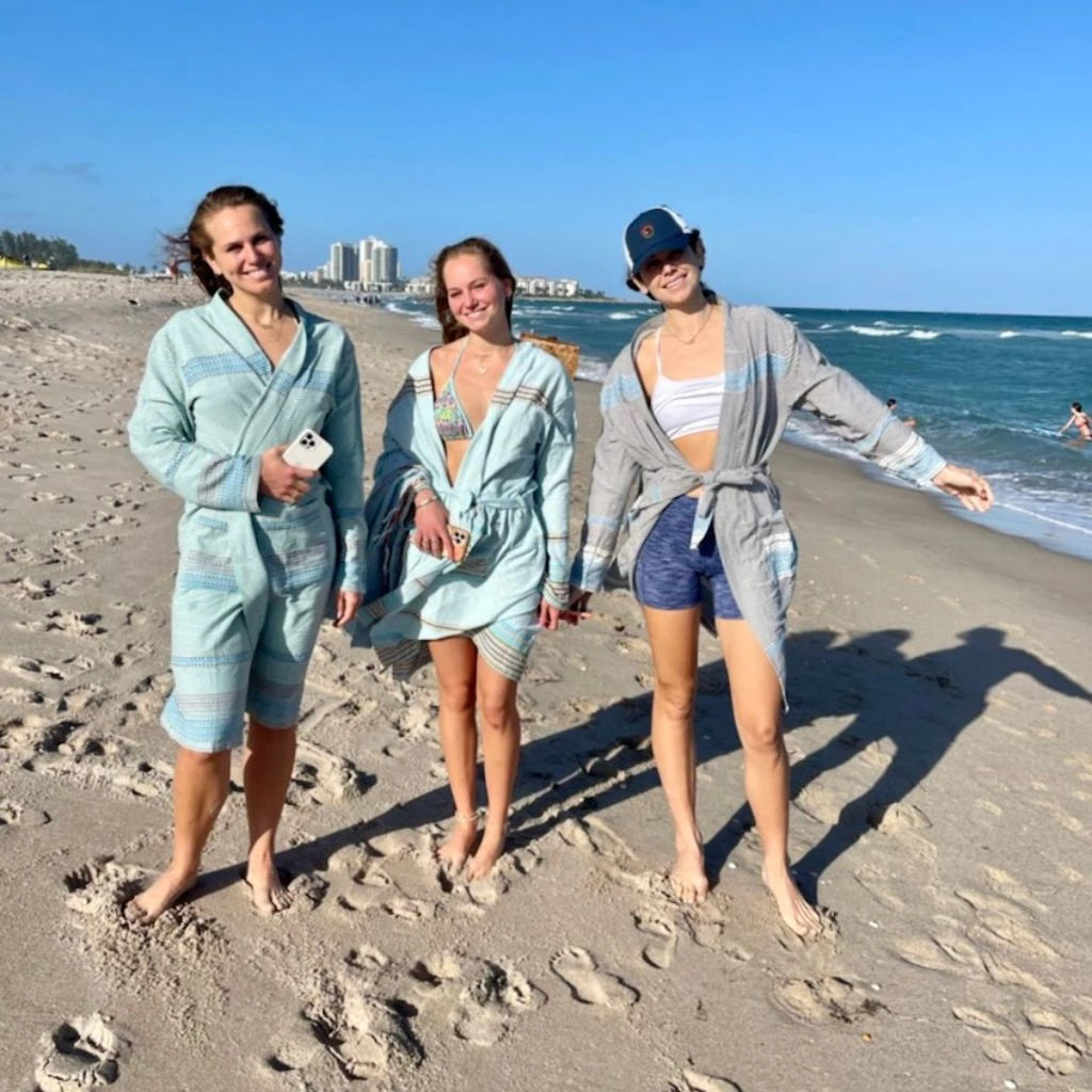 Fouta Robe Luxury Cotton Bath Robes - Handmade Fouta Robes | The Fouta Spa
