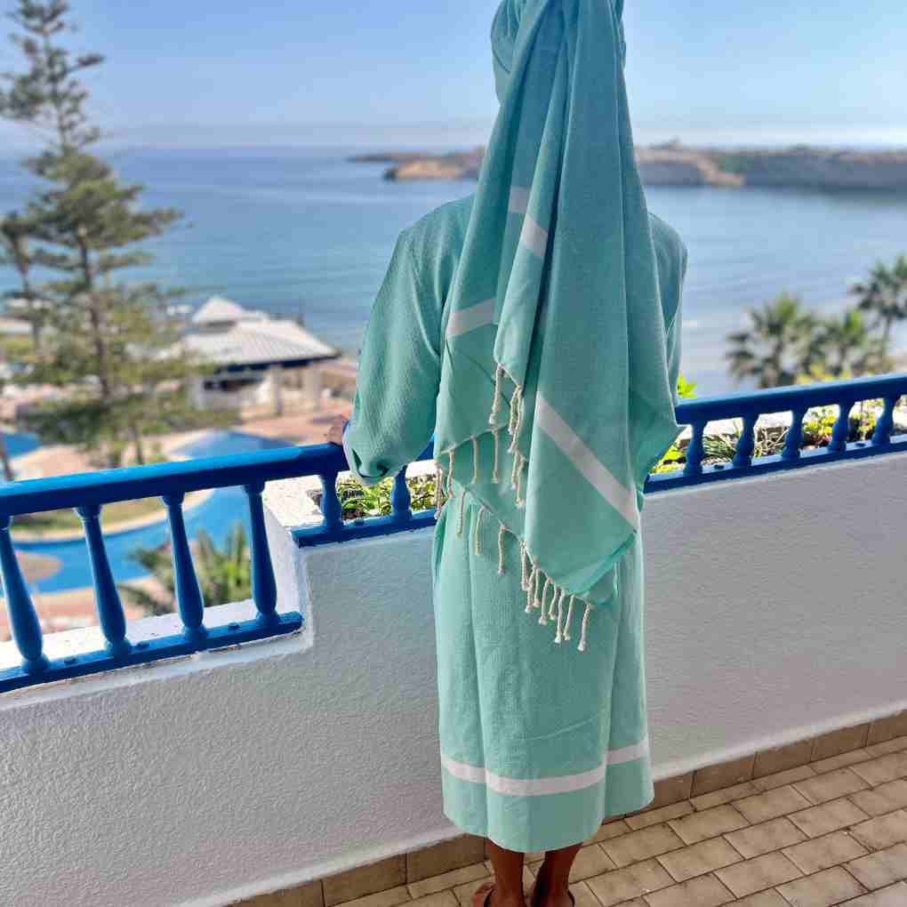 Fouta Bath Robe - Saida