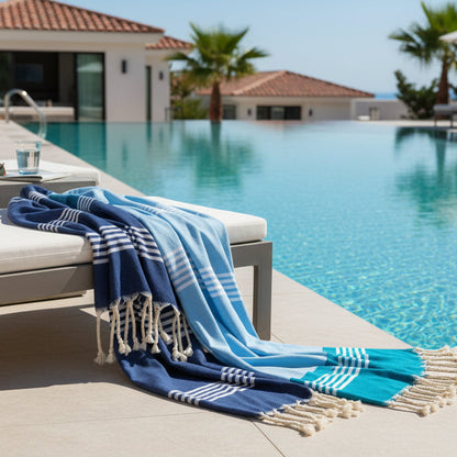 Fouta Towel Bundle – Set of 3 | Loomed in Tunisia | Gift-Ready