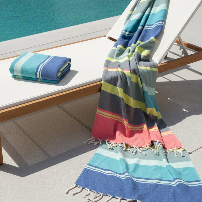 3 towels for $100 - bue &amp; green