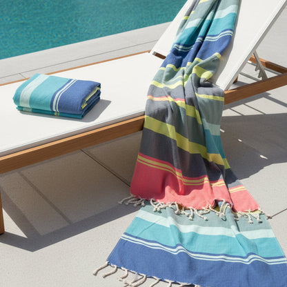3 towels for $100 - bue &amp; green