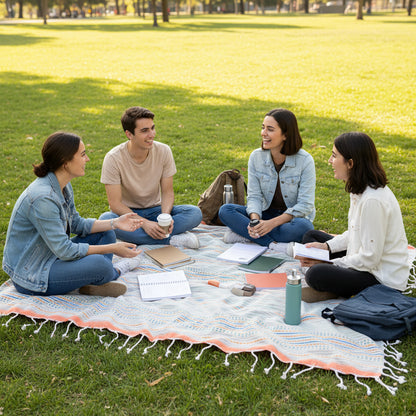 Fouta Towel - Square - L Berbere