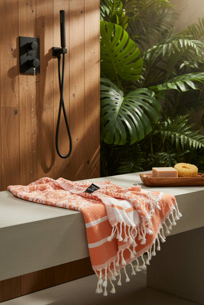 Orange Fleurs - The Fouta spa