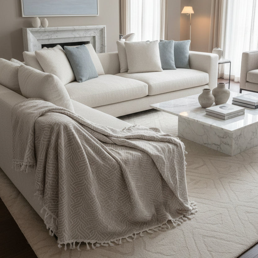 Heirloom - damask weave - XL