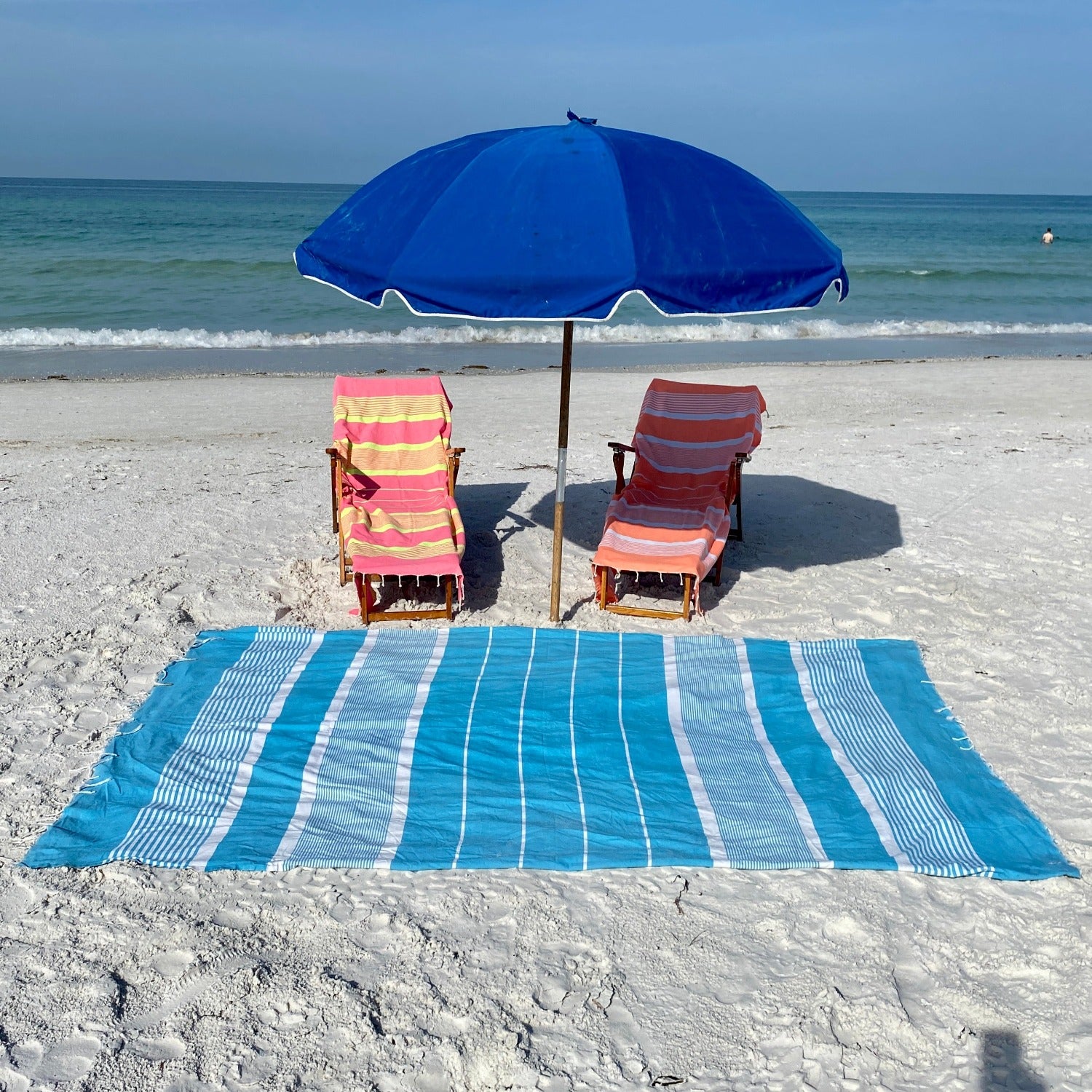 XL -  XXL - The Fouta Spa - Sand Repellent - Beach Towel