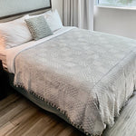 Damask Bedspread XXL, Mosaique - The Fouta Spa