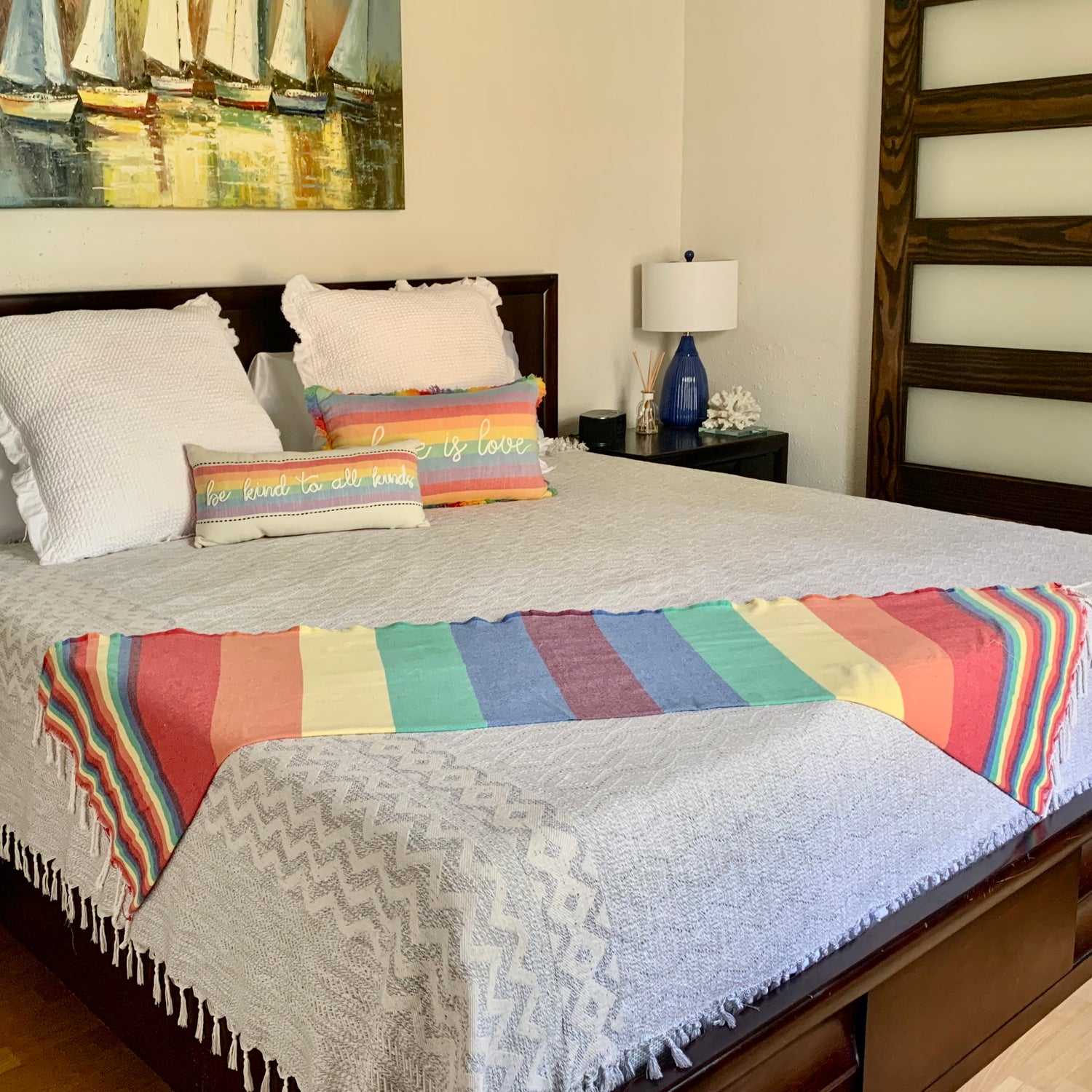 Rainbow Fouta Towel - The Fouta Spa - Bedding