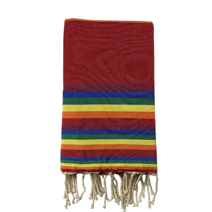 Rainbow Fouta Towel - The Fouta Spa